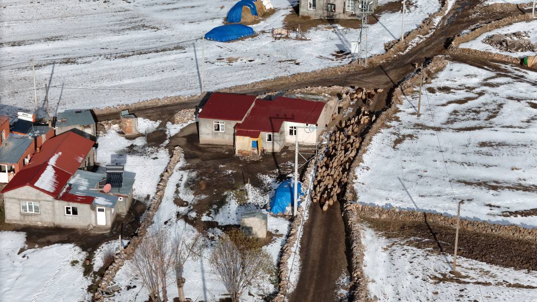 Kars'ta kar, Ardahan'da soğuk hava etkili oluyor 10